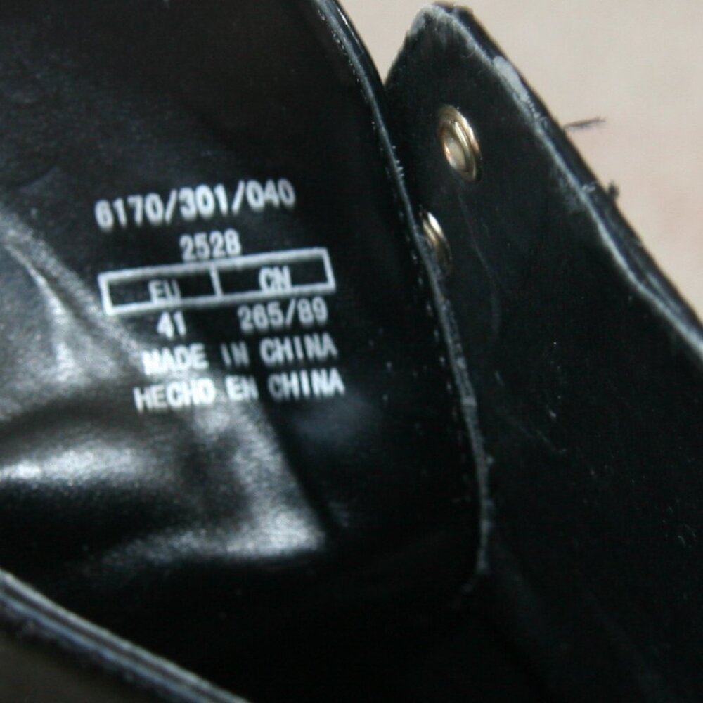 Patent leather Zara ankle boots - Picture 4 of 5